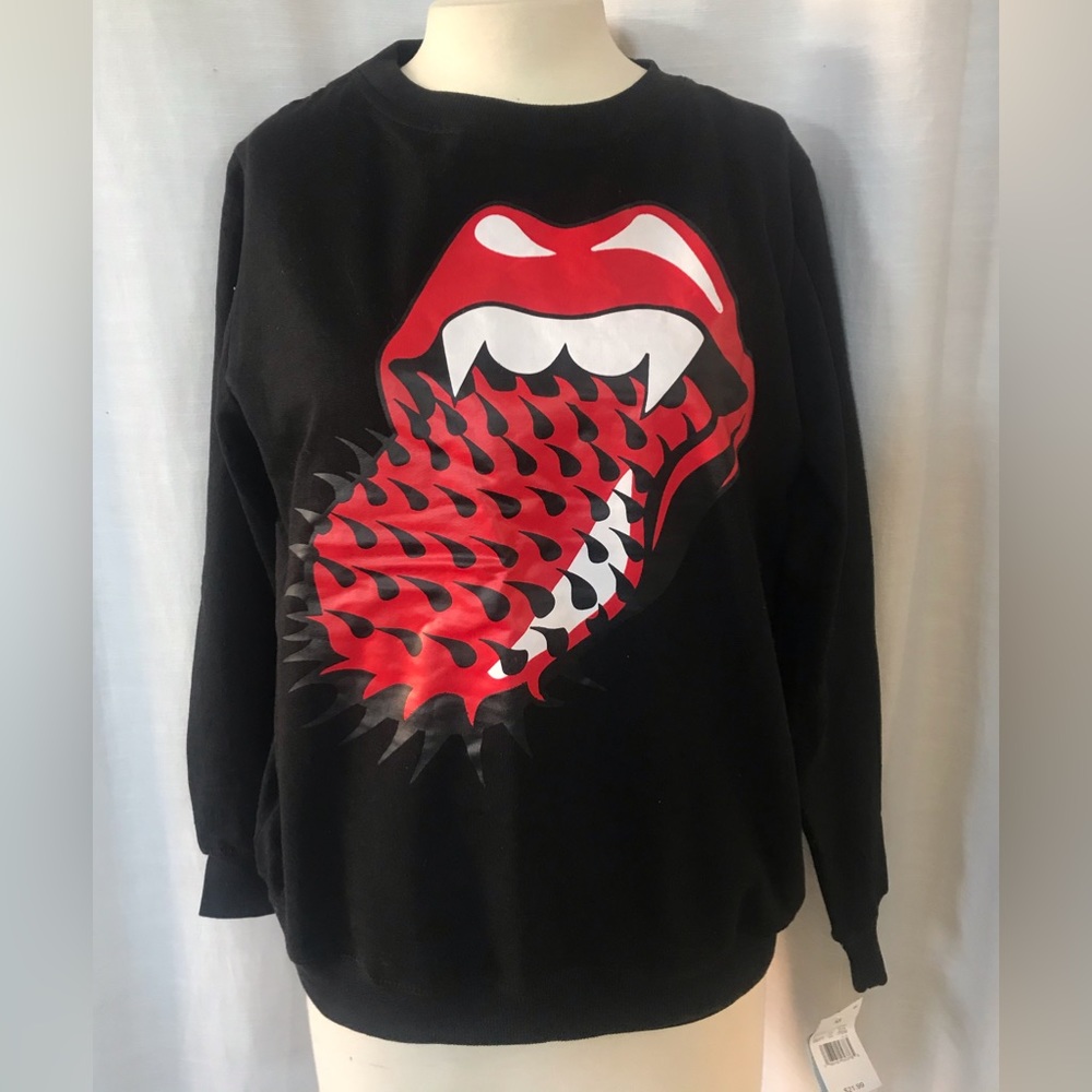 NWT Women’s Rolling Stones Sweatshirt Size XXL - Picture 1 of 10